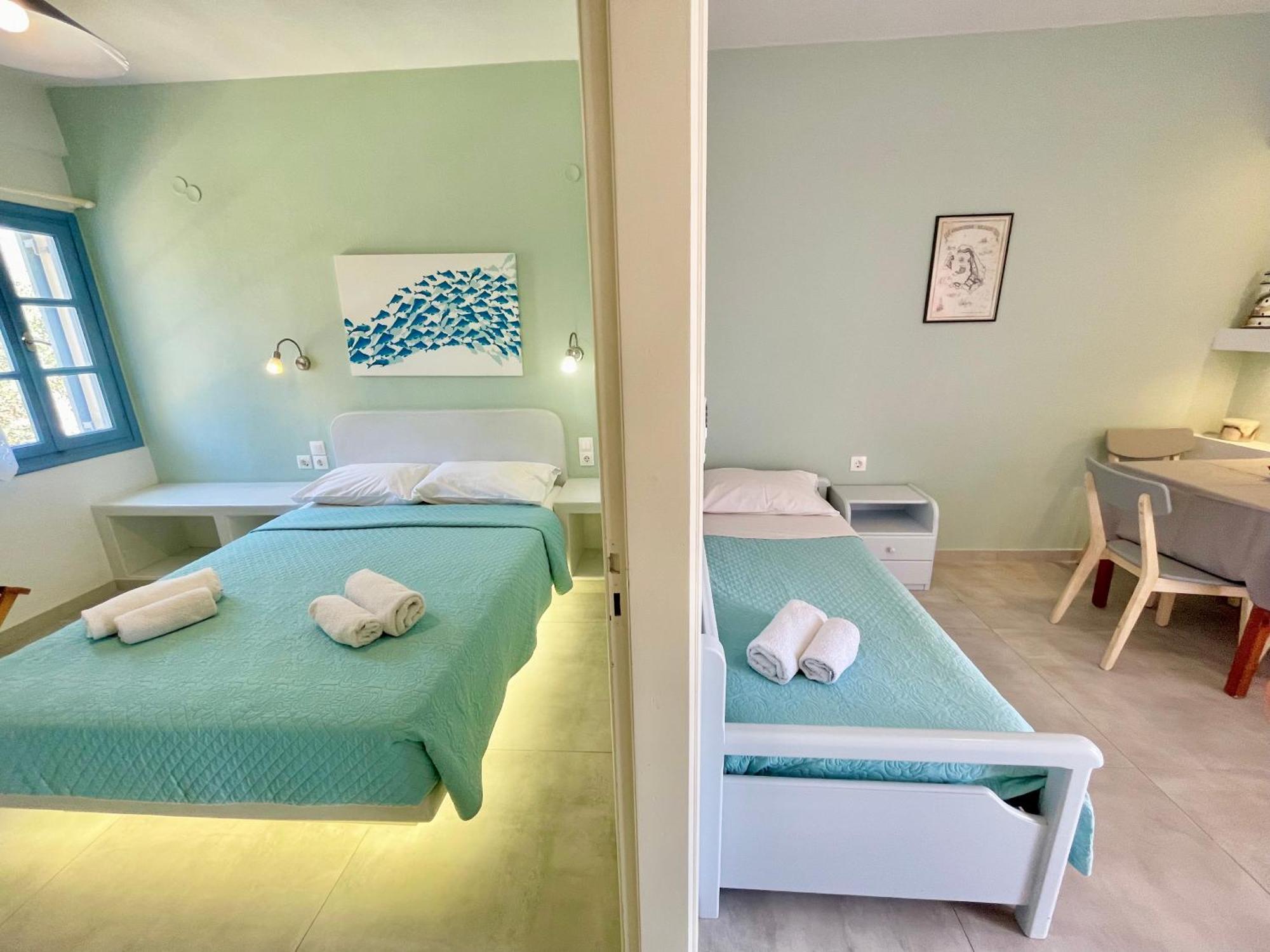 Asterias Mini Coastal Apartments Perivolos  Eksteriør bilde